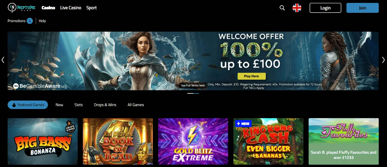 Neptune casino UK Neptune casino