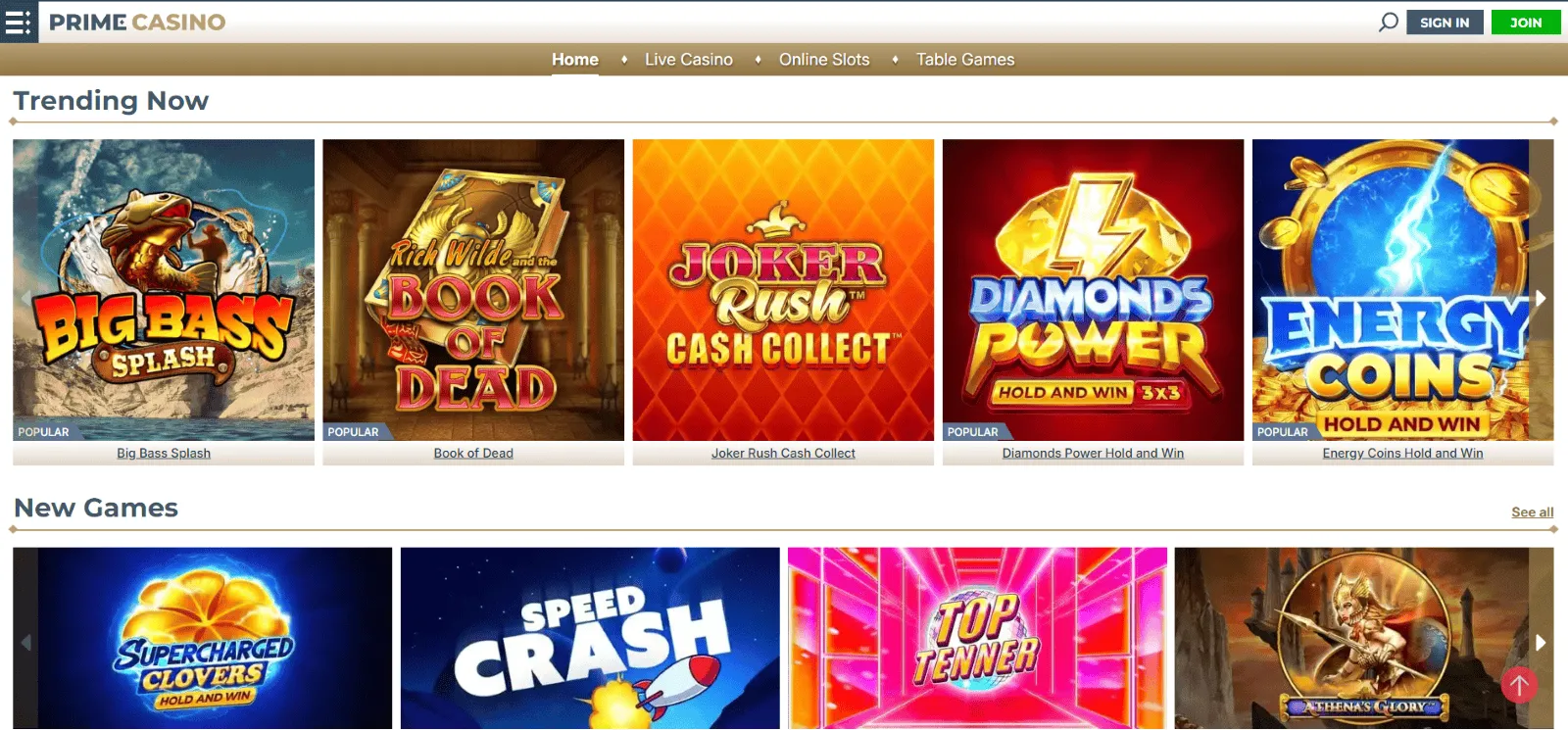 Prime online casino Prime casino