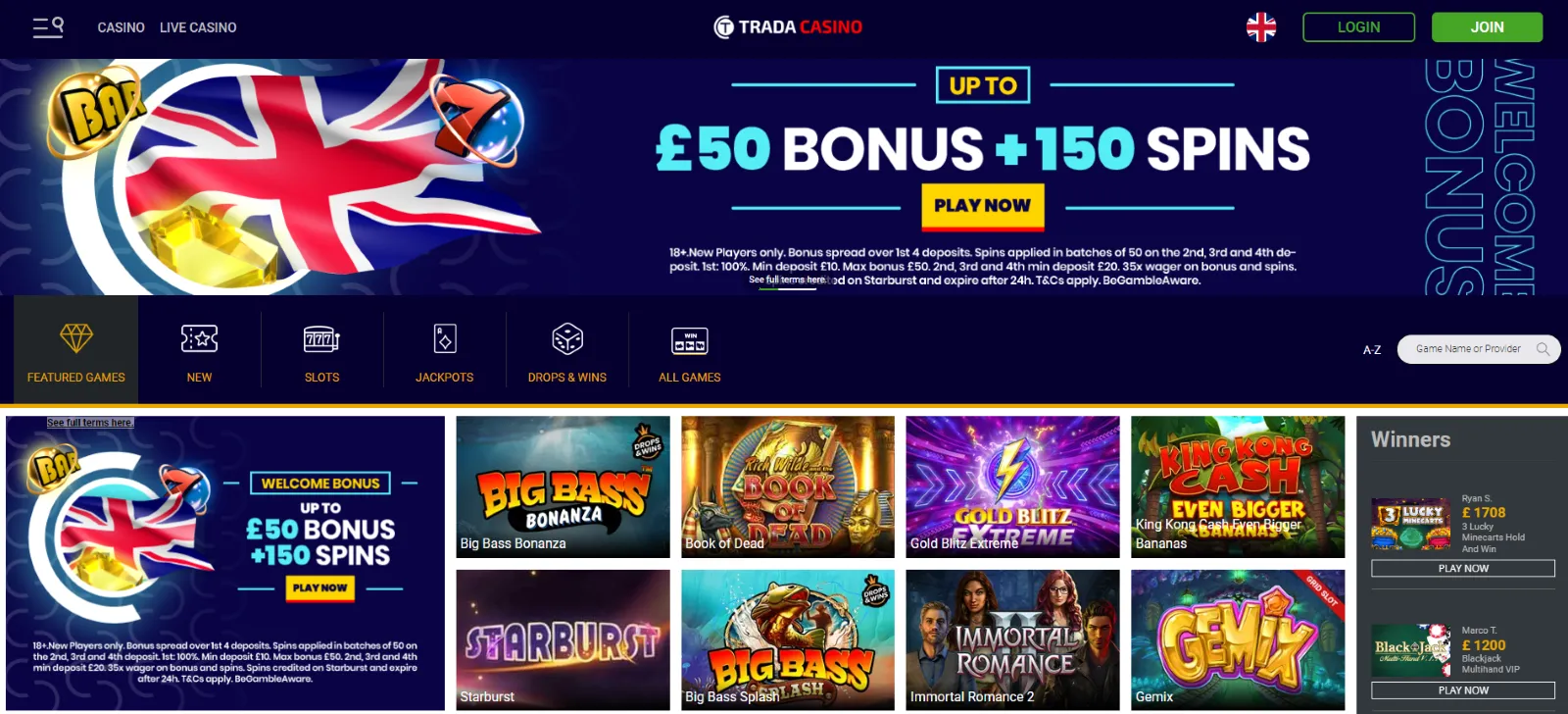 Trada online casino Trada online casino