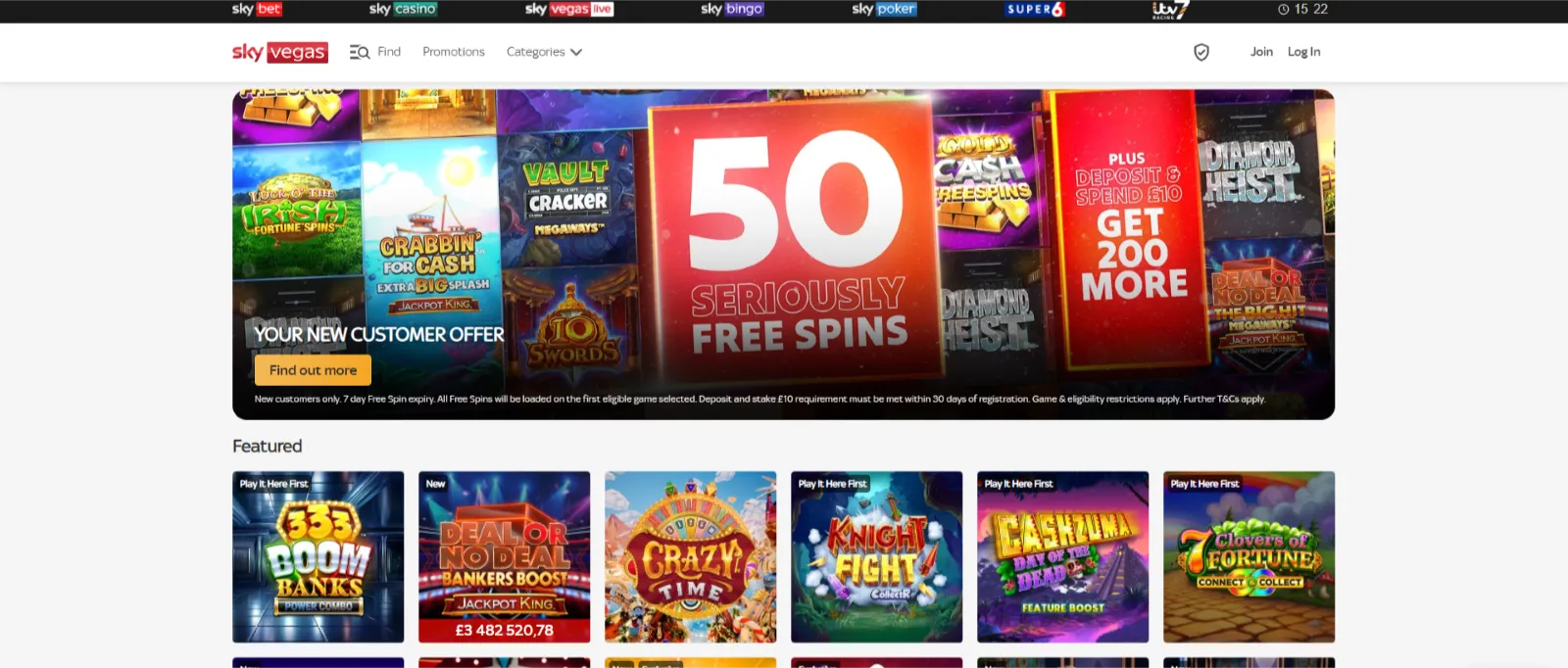 Sky Vegas casino Sky Vegas