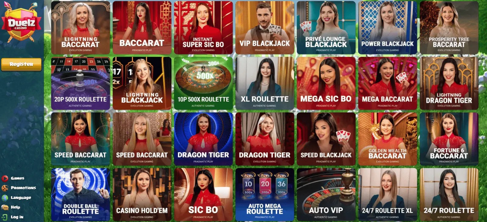 Duelz casino games Duelz casino