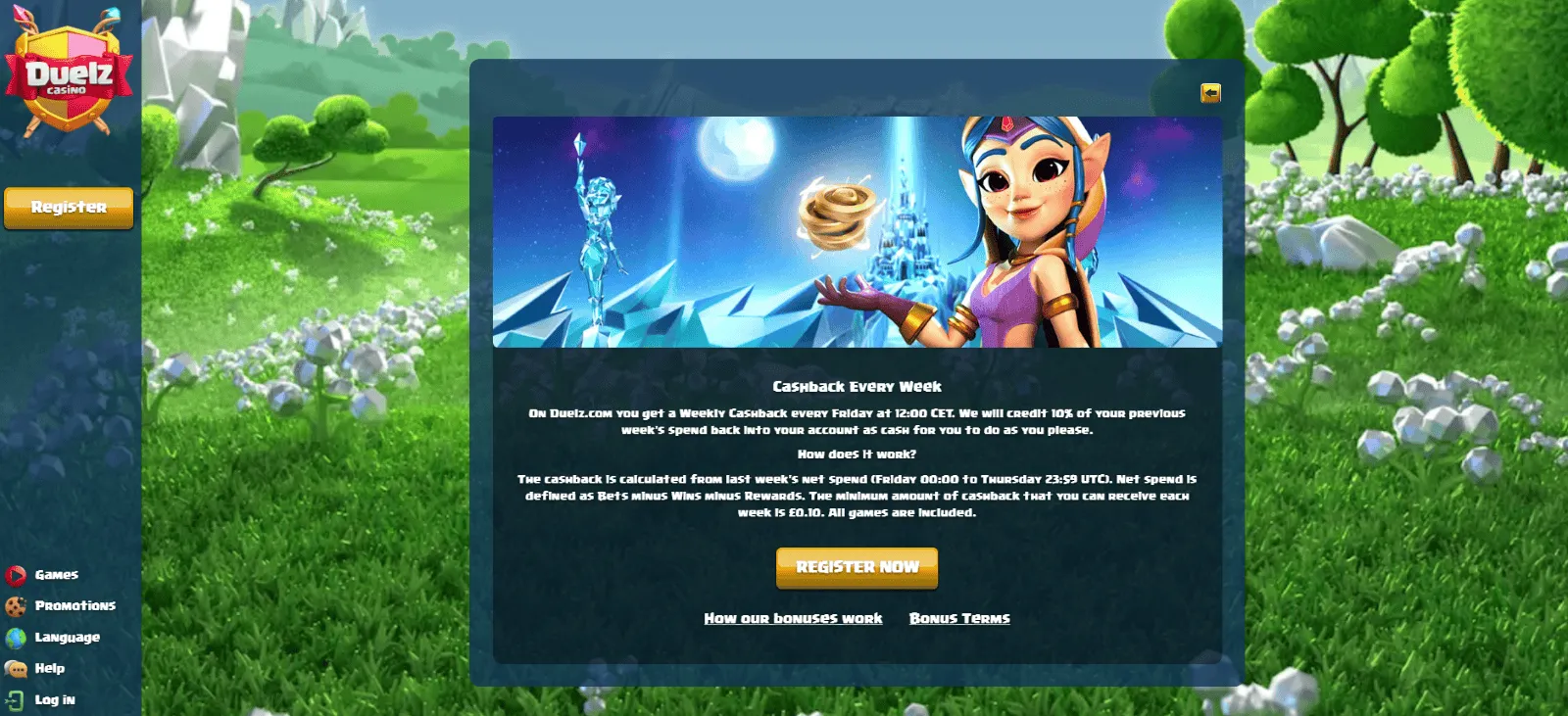 Duelz casino UK Duelz casino