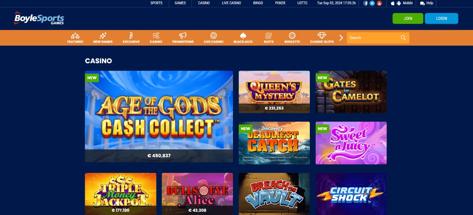 Boyle Sports casino Boyle casino