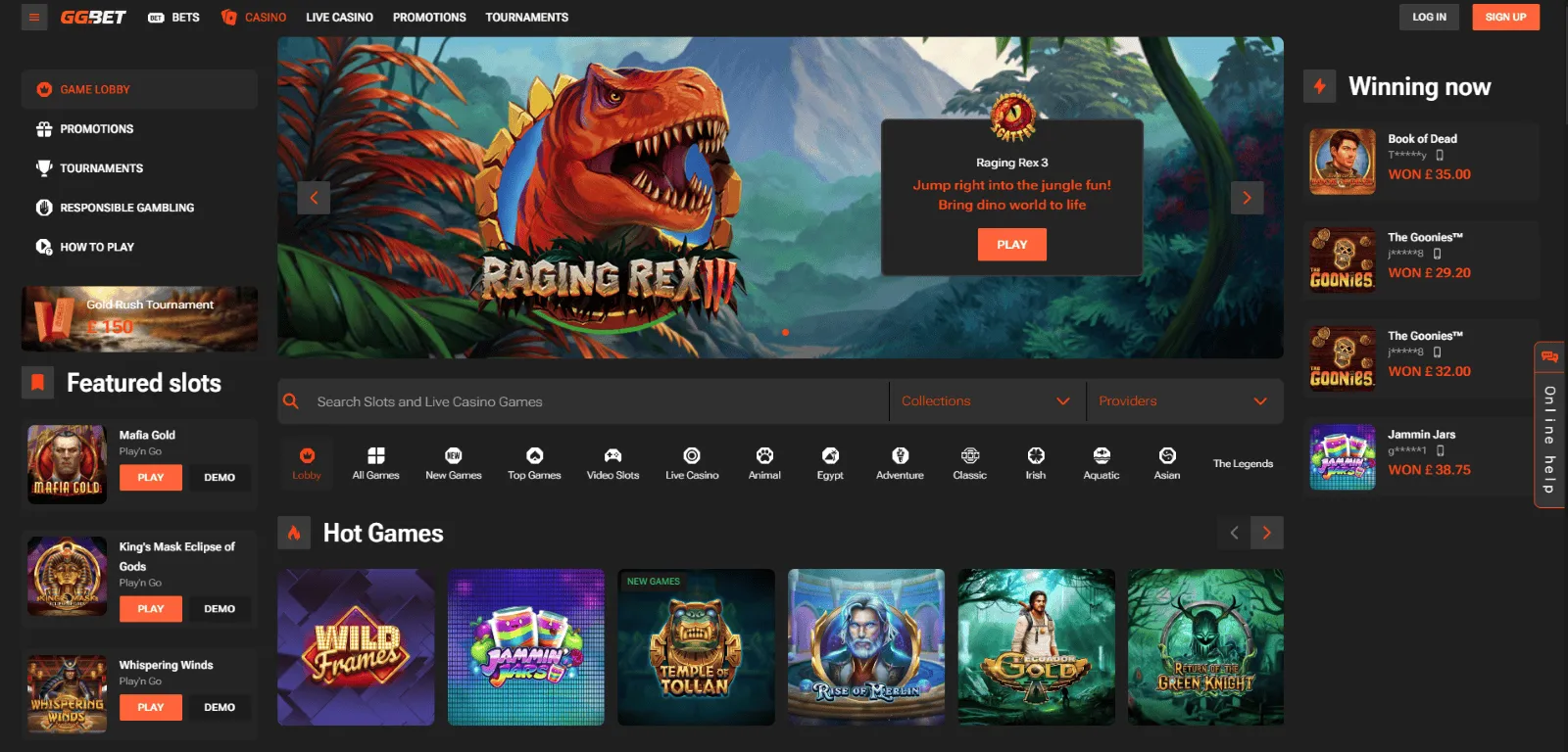 GGBet casino UK GGBet casino