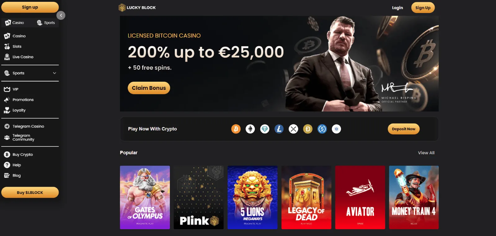 Lucky Block casino Lucky Block