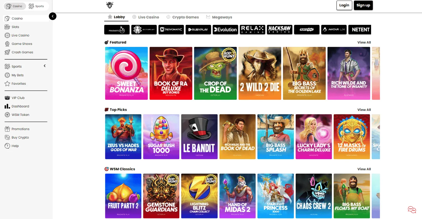 WSM online casino WSM casino